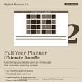 Full-Year Planner Ultimate Bundle